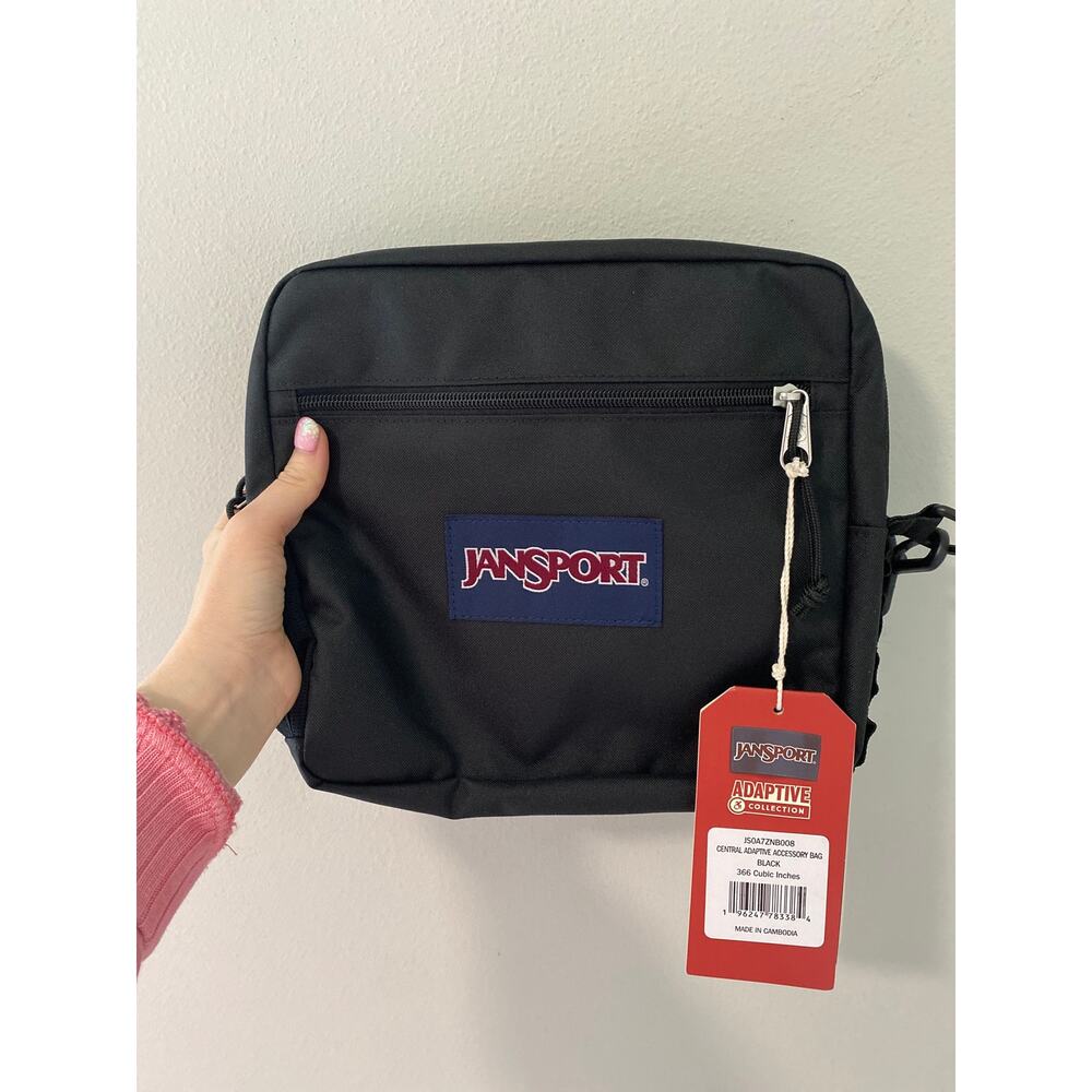 New JanSport Adaptive Mobility Device Crossbody Bag Accessible Travel Bag